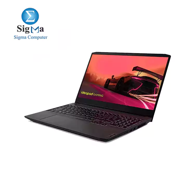 NOTEBOOK-LENOVO-AMD-IdeaPad Gaming 3- 82K200MKED  R5-5600H  6C 12T -RAM 8G  1 8 -SSD 512GB GEN3  2.5 -RTX3050 4G 85w-15.6-FHD-IPS-120Hz- 45Wh - 135W -White Backlit-Arabic M100 MOUSE-W11-        